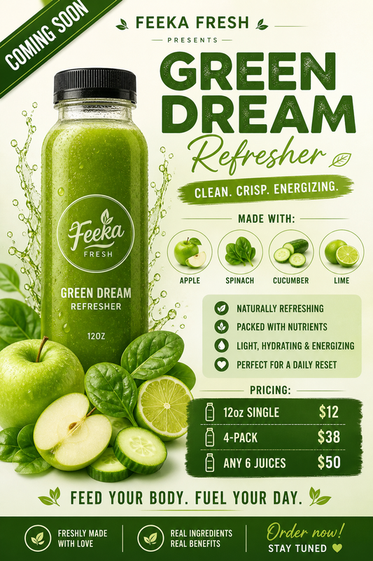 Feeka Green Dream Refresher