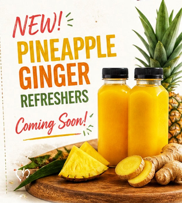 Pineapple Ginger Refresher 12oz (4count)